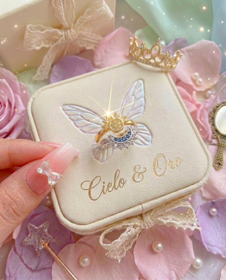 Set de anillos Sol y Luna uno para el otro 💗