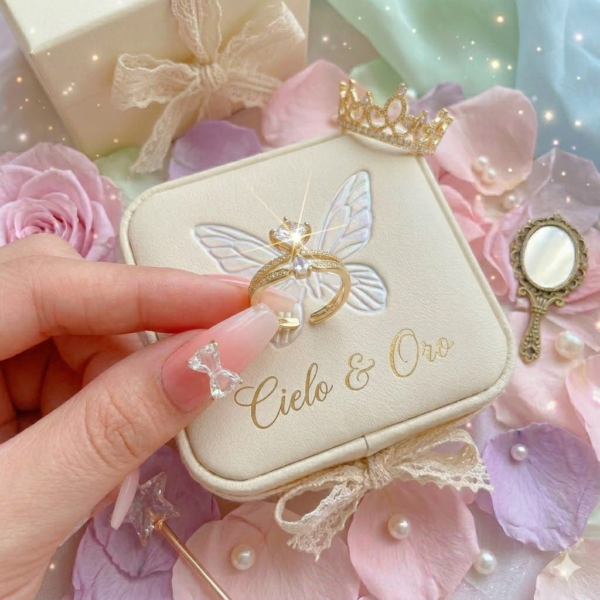 Lazo en forma de corazón Glamur Elegante