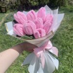 Tulipanes Rosas simbolizan afecto sincero, cariño tierno y deseo de felicidad hacia alguien especial 💗