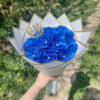 Ramo de rosas azules