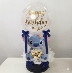 Cajita Stitch con Chocolates